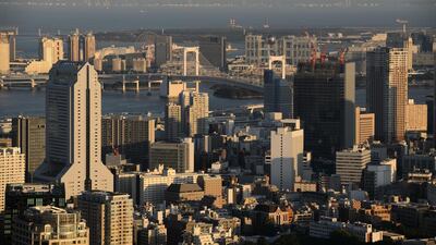 Build up, not out. Tokyo’s new housing has come in the form of buildings more than three stories high to avoid urban sprawl. Photographer: Akio Kon/Bloomberg