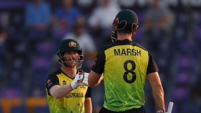 David Warner and Mitchell Marsh guided Australia to victory on Saturday. Reuters
