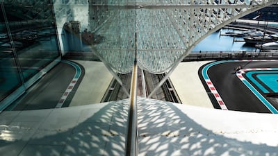Max Verstappen of the Netherlands driving the (33) Aston Martin Red Bull Racing RB16 on track during final practice ahead of the F1 Grand Prix of Abu Dhabi at Yas Marina Circuit in Abu Dhabi. Getty Images