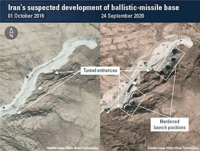 Suspected development of ballistic-missile base. IISS