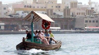 Unrest in some parts of the region has diverted many tourists towards the UAE. Above, Dubai Creek. Stephen Lock / The National