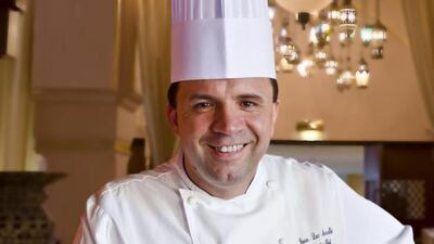 Jean-Luc Morcellet is the executive chef at The Palace Downtown Dubai. Courtesy Emaar