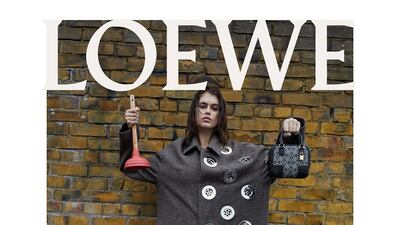 American model Kaia Gerber.