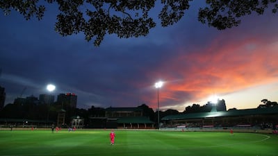 The Women's Big Bash League match between the Hobart Hurricanes and the Sydney Sixers at North Sydney Oval on Wednesday, November 20. Getty