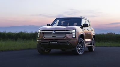 The new Mitsubishi Pajero is expected to come to Middle East markets in 2027. Photo: Mitsubishi