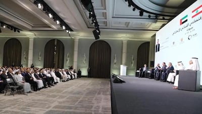 The Federation of UAE Chambers signs an agreement to establish the Joint UAE-Lebanon Business Council. Photo: Misbar
