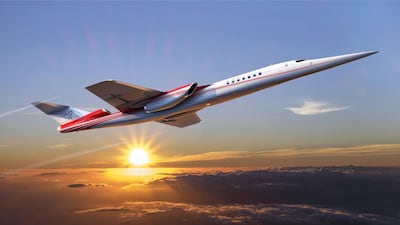 Boeing has tied up with Aerion to bring its AS2 supersonic business jet to market. Courtesy Boeing