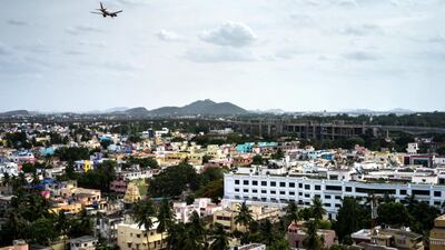 1. Chennai, India. 657 CCTVs per square km, 25.5 CCTVs per 1,000 people. Getty Images