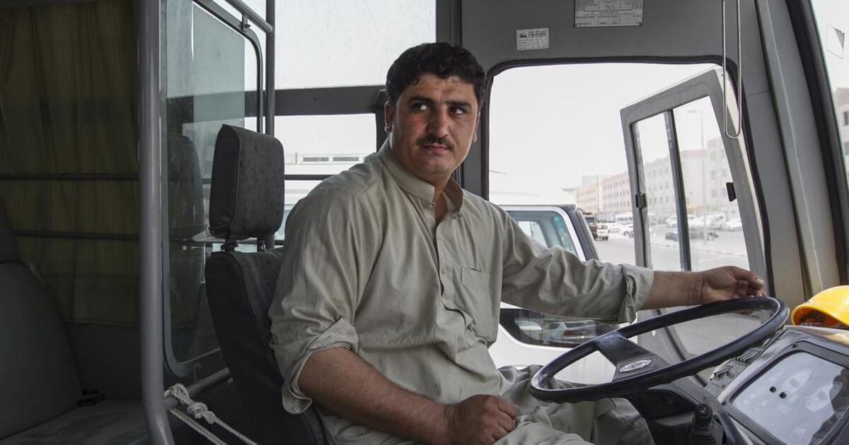 Abbas Rishiky Driver Abu Dhabi bus driver puts a brake on risky habits | The National