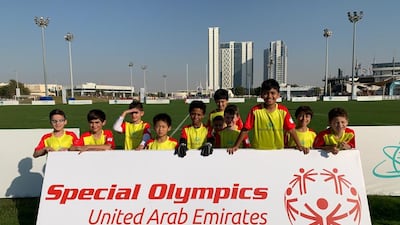 One of the teams at the last unified football league in 2019. Courtesy, PASS Abu Dhabi