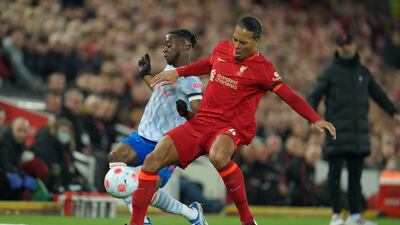 Centre-back: Virgil van Dijk (Liverpool). Completely untroubled against a poor Manchester United but kept cool and composed during a fiery Merseyside derby while providing his usual defensive quality to snuff out Everton’s dangerous counter attacks. AP