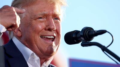 Former US president Donald Trump. Getty / AFP