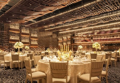 Dubai Opera offers dinner and a show. Courtesy House of Comms