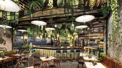 The London Project opened on Bluewaters Island in December 2018, but has fast become one of the island's most popular venues. Photo: The London Project