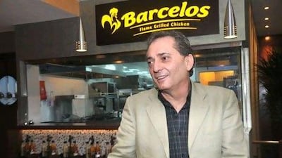Costa Mazzis, is the chief executive and founder of Barcelos. Aziz Shah for The National