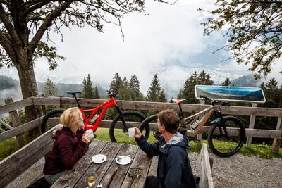 A gourmet e-biking tour in Tyrol is a delicious way to savour scenery and culture. Photo: Innsbruck Tourism