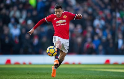 Manchester United will look to Alexis Sanchez for inspiration at Crystal Palace. Peter Powell / EPA