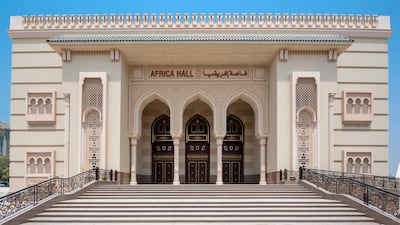 The panel discussions at this year's March Meeting will take place at the Africa Hall, Sharjah. Photo: Sharjah Art Foundation