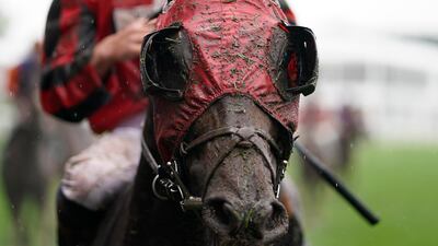 A muddy day on Day 1 of Royal Ascot at Ascot Racecourse. Getty Images