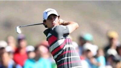MARANA, AZ - FEBRUARY 26: Rory McIlroy of Northern Ireland hits an approach shot on the second hole during the final round of the World Golf Championships-Accenture Match Play Championship at the Ritz-Carlton Golf Club on February 26, 2012 in Marana, Arizona. Andy Lyons/Getty Images/AFP== FOR NEWSPAPERS, INTERNET, TELCOS & TELEVISION USE ONLY == *** Local Caption *** 956314-01-09.jpg