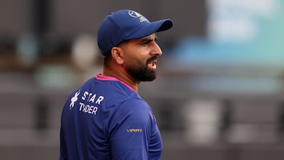 UAE captain Muhammad Waseem. Chris Whiteoak / The National