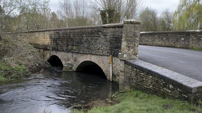 The village of Wootton, where businessman Arif Naqvi has his Wootton Place estate. Stephen Lock for The National