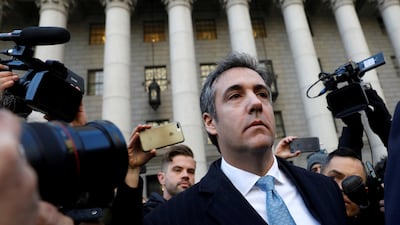 US President Donald Trump's former lawyer Michael Cohen exits Federal Court after entering a guilty plea in Manhattan, New York City, U.S., November 29, 2018. Reuters