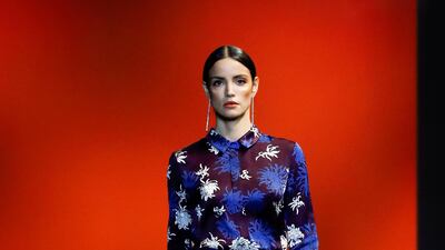 The Cushnie autumn/winter 2019 show during New York Fashion Week on February 8, 2019. EPA