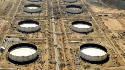 Business in Fujairah is expected to be bolstered by the completion last year of the Abu Dhabi Crude Oil Pipeline. Above, an oil terminal in the emirate. Courtesy IPIC
