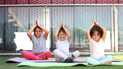 Courtesy Charm Yoga Dubai and Kidzapp