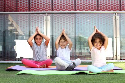 Courtesy Charm Yoga Dubai and Kidzapp