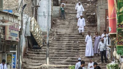 Neighborhood-Stairway. Courtesy Ahmed Mater