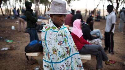 Others fear taking in so many Africans will threaten the country’s Jewish character. Menahem Kahana/AFP Photo