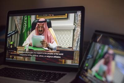 During his UN General Assembly speech, King Salman of Saudi Arabia warned against Iranian transgressions in the Middle East. Bloomberg
