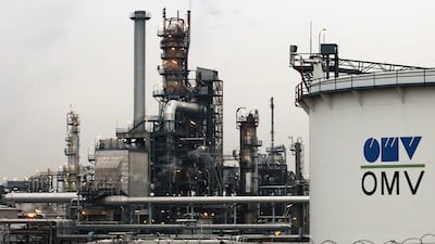 An Austrian energy group OMV refinery in Schwechat, Austria. The firm has beaten expectations. Heinz-Peter Bader / Reuters