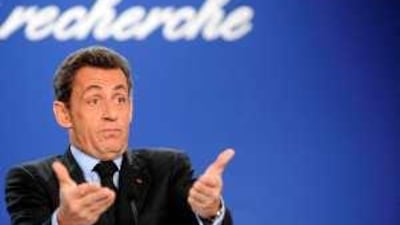 Nicolas Sarkozy is the lone black spot for Davos.