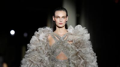 Zuhair Murad’s spring/summer 2019 couture collection. EPA