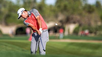 Kurt Kitayama on the 17th hole. Victor Besa / The National