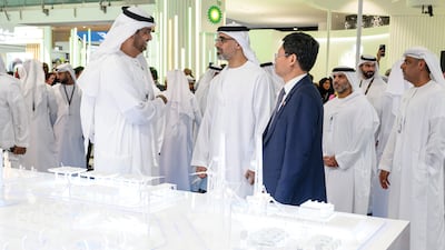 Sheikh Khaled toured local and international exhibits and pavilions