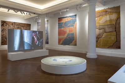 Weaving Poems is running at Sotheby's in London until August 22. Photo: Sotheby's