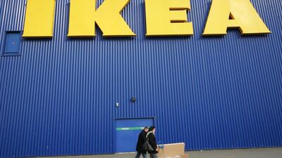 A warehouse owned by the Swedish furniture maker Ikea in Bordeaux, southwestern France. The company is now under a tax investigation. Olivier Pon / Reuters