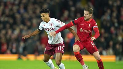 Jordan Henderson - 7: The captain engaged with Villa with his usual vigour but was unable to carve out too many chances for his forwards. AP