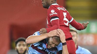 Georginio Wijnaldum - 5: Hard-working but created little. The Dutchman was never going to unlock the packed West Ham defence. EPA