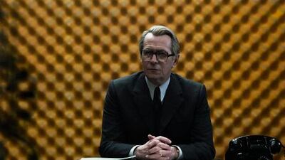 Gary Oldman stars in the film Tinker, Tailor, Soldier, Spy.