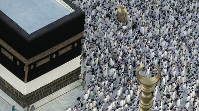The circumambulation of the Kaaba is a renowned symbol of unity. AP