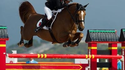 Sheikha Latifa Al Maktoum has given the UAE its second silver medal in the equestrian events at the Asian Games today, in the individual jumping.