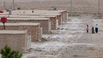 The Al Hol camp in north-east Syria. Reuters