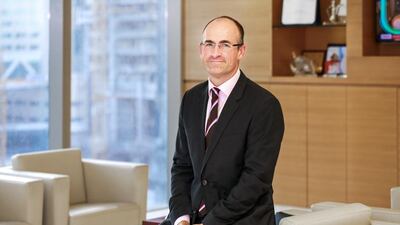 Ben Gillespie, the new head of corporate law for DLA Piper in the Middle East. Victor Besa for The National