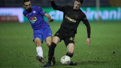 Jordan Williams, 7 – Could have been a hero on the half-hour mark when slashing an ambitious effort wide of Randolph’s near post. One of the quieter players on the pitch for County, but nonetheless deserves great credit for his efforts. AFP