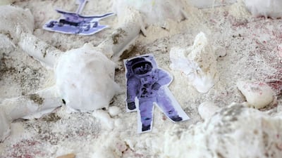 Participants at the Living on Mars workshop in Dubai. Chris Whiteoak / The National